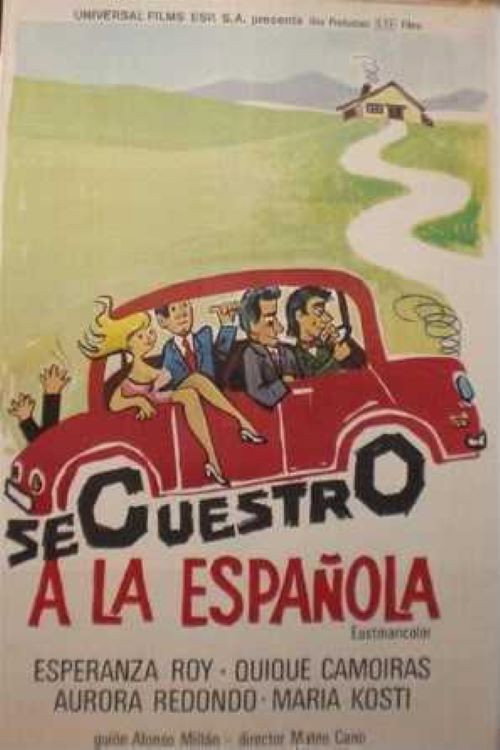 Movie poster for Secuestro a la española (1972)