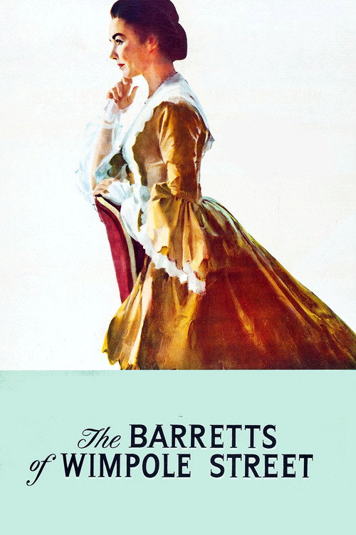 Movie poster for The Barretts of Wimpole Street (1957)
