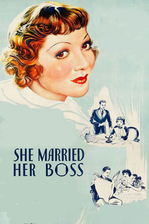 Movie poster for She Married Her Boss (1935)