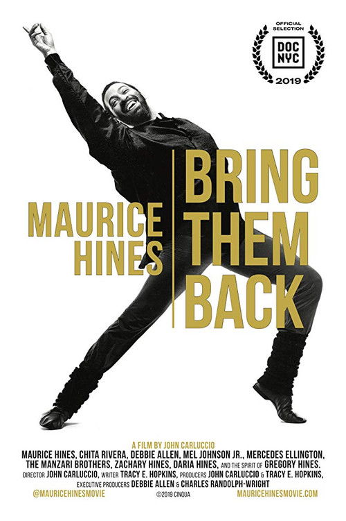 Movie poster for Maurice Hines: Bring Them Back (2019)
