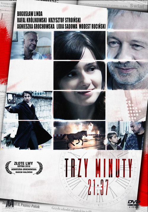 Movie poster for Trzy minuty. 21:37 (2010)