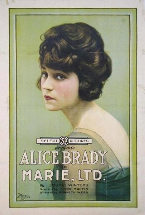 Movie poster for Marie, Ltd. (1919)