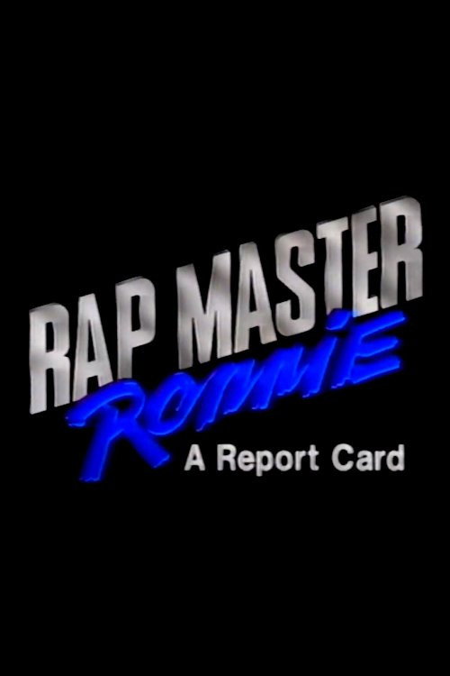 Movie poster for Rap Master Ronnie: A Report Card (1988)