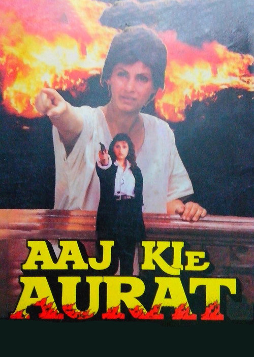 Movie poster for Aaj Kie Aurat (1993)