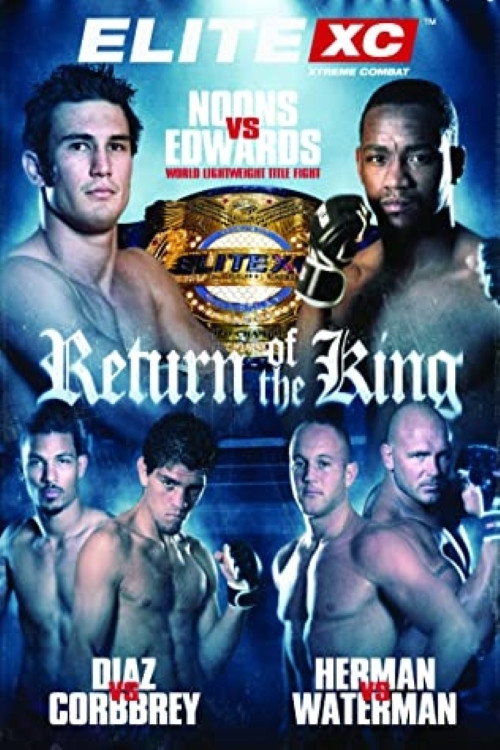 Movie poster for EliteXC: Return of The King (2008)