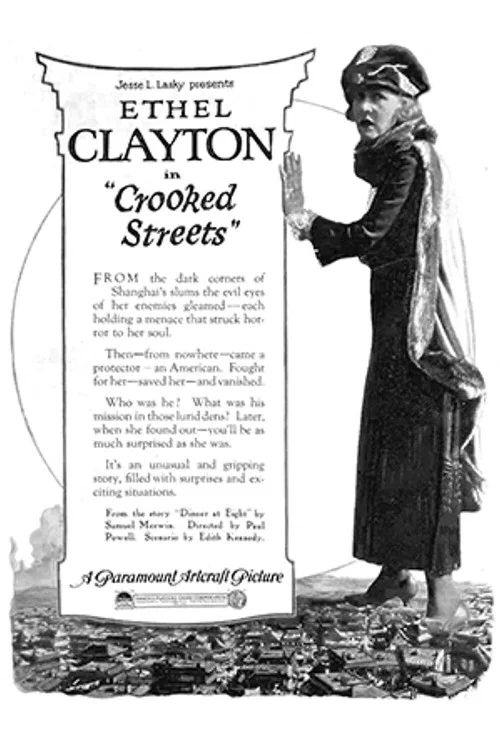 Movie poster for Crooked Streets (1920)