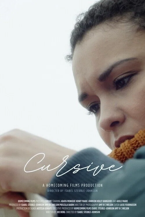 Movie poster for Cursive (2024)