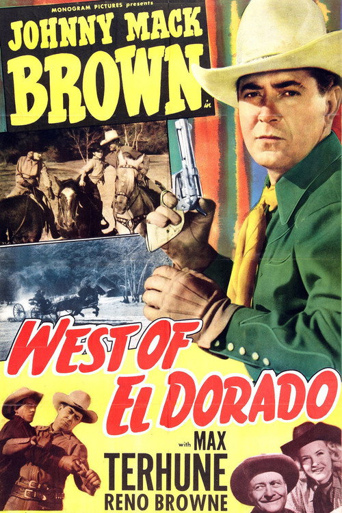 Movie poster for West of El Dorado (1949)