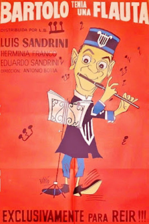 Movie poster for Bartolo tenía una flauta (1939)