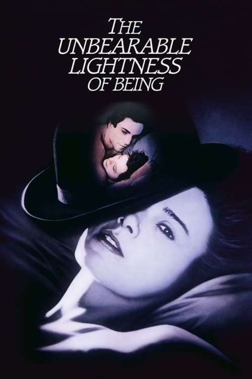 Movie poster for The Unbearable Lightness of Being (1988)