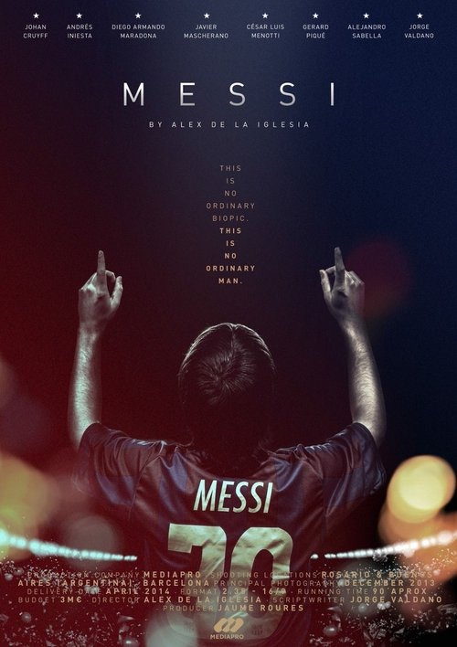 Movie poster for Messi (2014)
