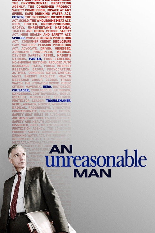 Movie poster for An Unreasonable Man (2007)