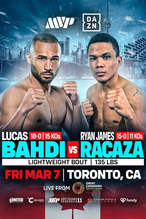 Movie poster for Lucas Bahdi vs. Ryan James Racaza (2025)
