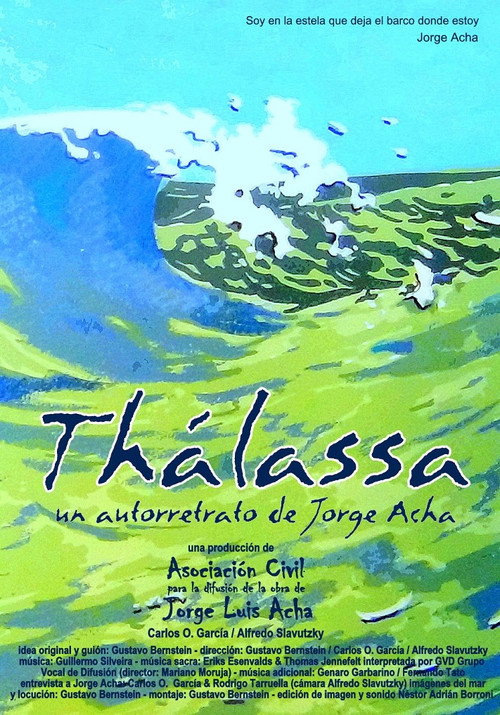 Movie poster for Thálassa, un autorretrato de Jorge Acha (2017)