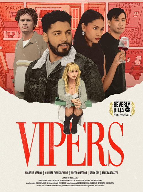 Movie poster for Vipers (2025)