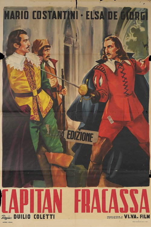 Movie poster for Capitan Fracassa (1940)