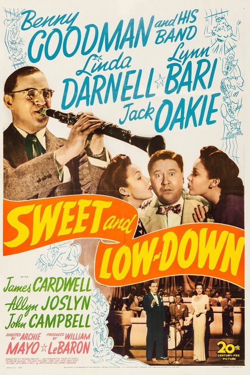 Movie poster for Sweet and Low-Down (1944)