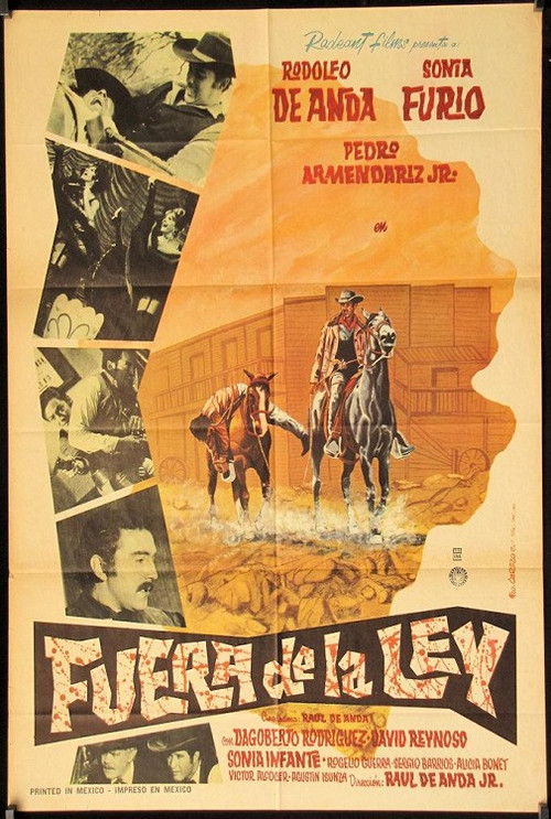 Movie poster for Fuera de la ley (1966)