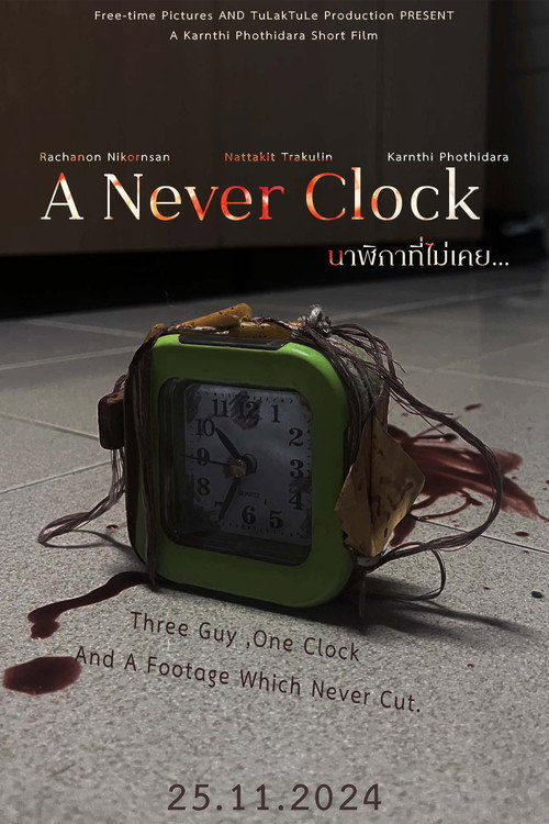 Movie poster for A Never Clock (2024)