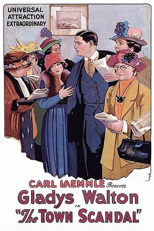 Movie poster for The Town Scandal (1923)