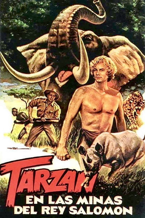 Movie poster for Tarzan in King Solomon's Mines (1973)