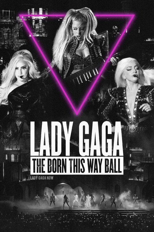 Movie poster for Lady Gaga: The Born This Way Ball (2013)