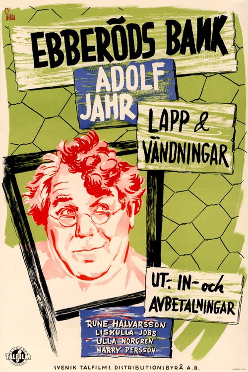 Movie poster for Ebberöds Bank (1946)