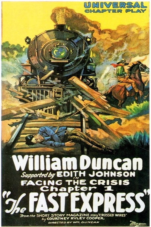 Movie poster for The Fast Express (1924)