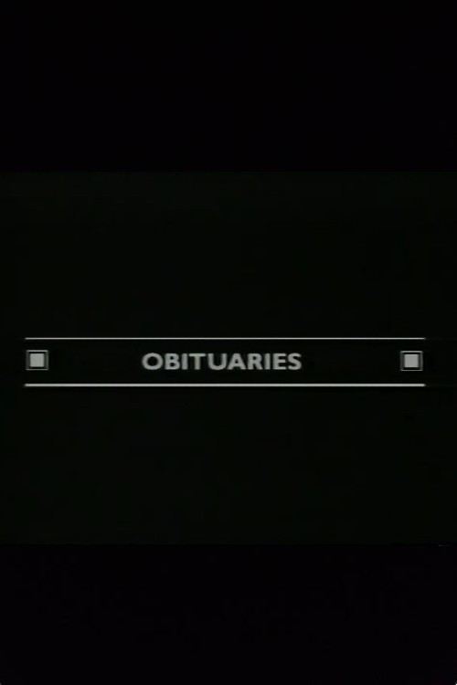 Movie poster for Obituaries (1990)