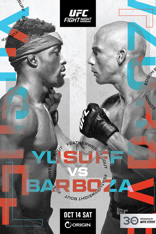 Movie poster for UFC Fight Night 230: Yusuff vs. Barboza (2023)