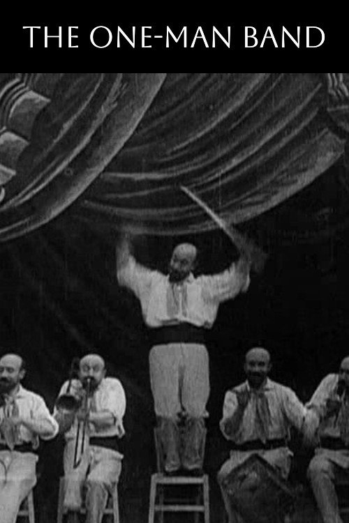 Movie poster for The One-Man Band (1900)
