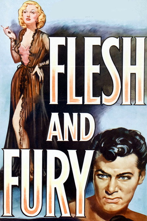 Movie poster for Flesh and Fury (1952)