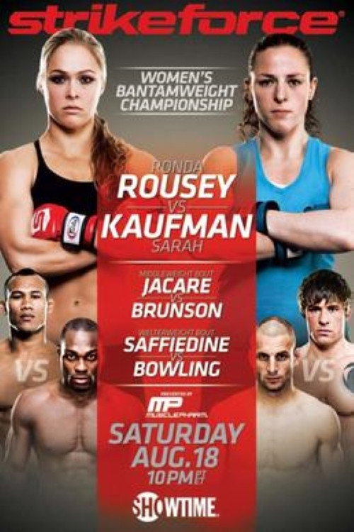 Movie poster for Strikeforce: Rousey vs. Kaufman (2012)