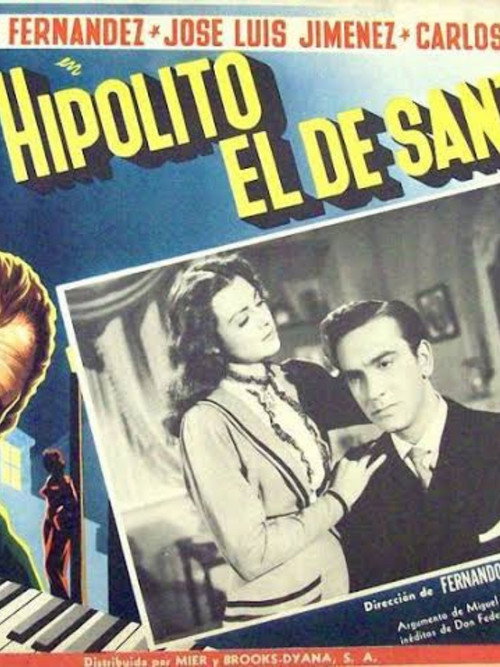 Movie poster for Hipólito, el de Santa (1950)