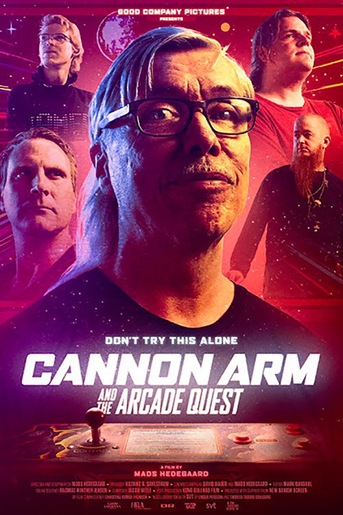 Movie poster for Cannon Arm and the Arcade Quest (2021)