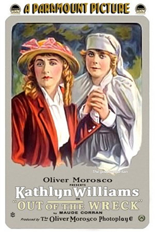 Movie poster for Out of the Wreck (1917)