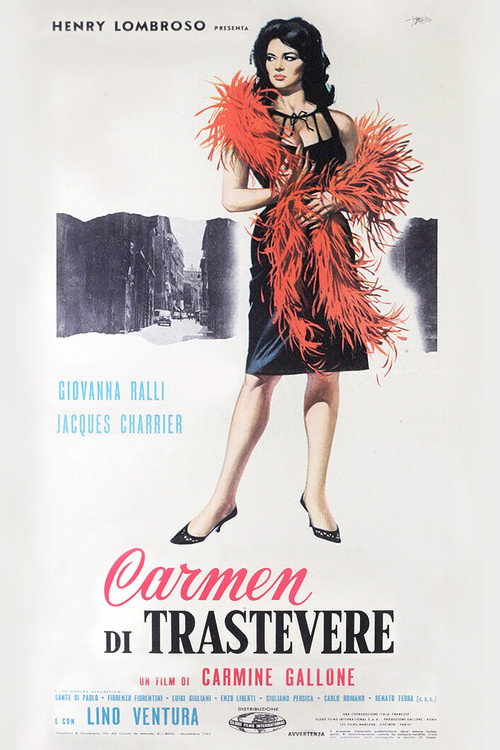 Movie poster for Carmen di Trastevere (1962)