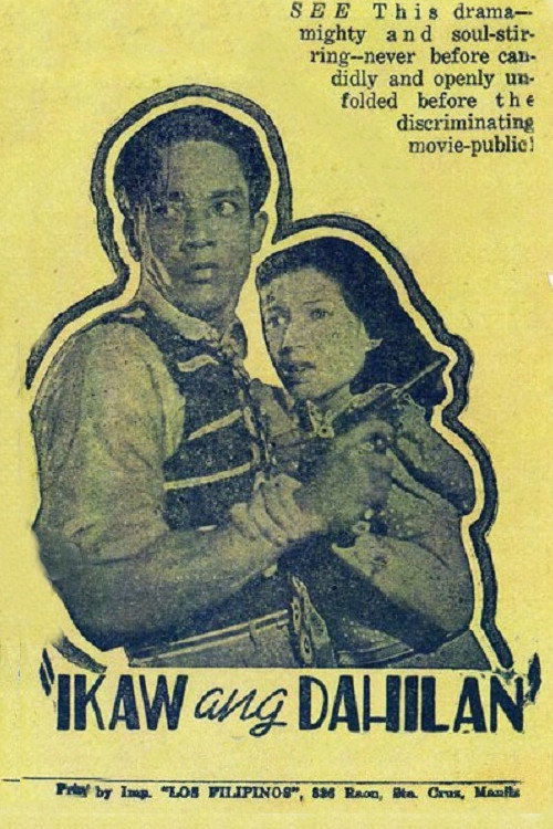 Movie poster for Ikaw ang Dahilan (1939)