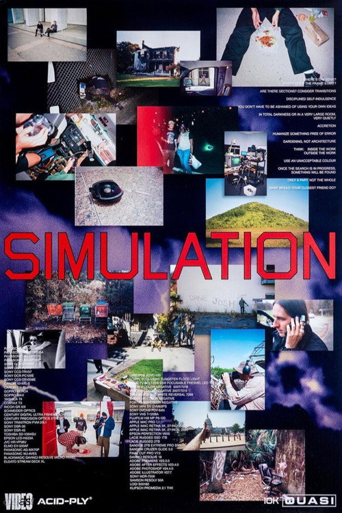 Movie poster for Simulation (2023)