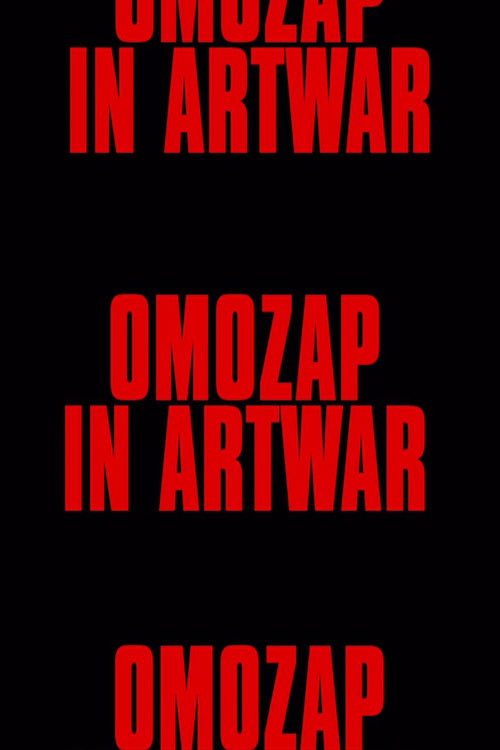 Omozap in Artwar poster
