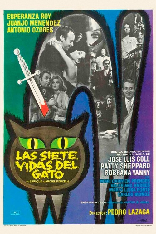 Movie poster for The Seven Lives of the Cat (1971)