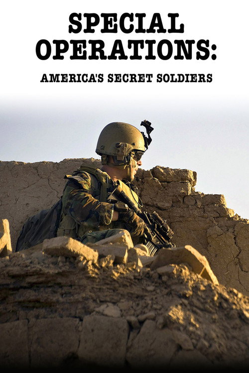 Movie poster for Special Operations: America's Secret Soldiers (2002)