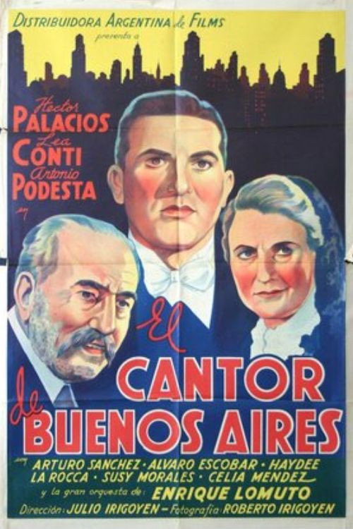 Movie poster for El cantor de Buenos Aires (1940)