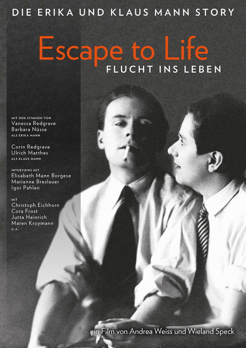 Movie poster for Escape to Life: The Erika and Klaus Mann Story (2001)