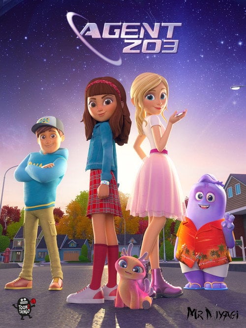 Movie poster for Agent 203