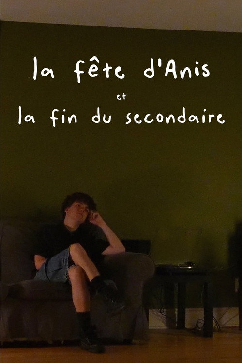 Movie poster for Anis's birthday and the end of high school (2026)