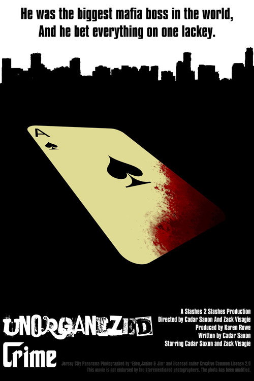 Movie poster for Unorganized Crime (2023)