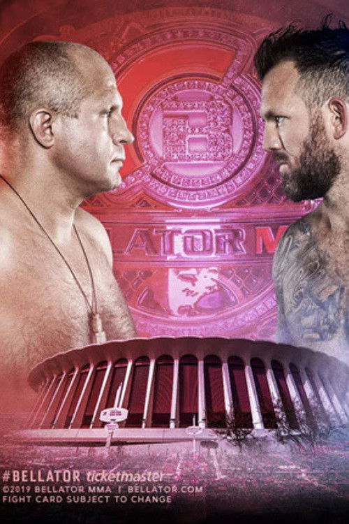 Movie poster for Bellator 214: Fedor vs. Bader (2019)