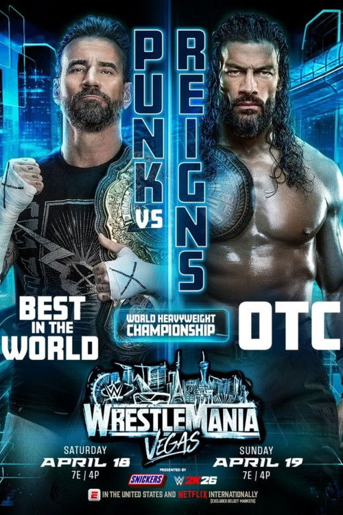 WWE WrestleMania 42 - Sunday poster