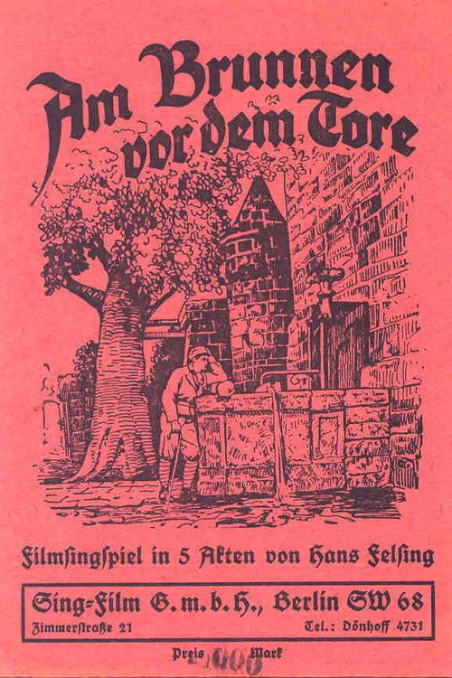 Movie poster for Am Brunnen vor dem Tore (1922)